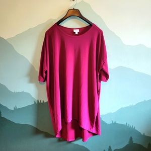 LuLaRoe Burgundy Shirt